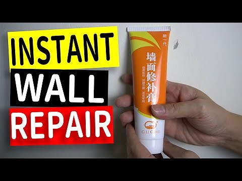 Instant Wall Repair Patch Kit Usage Guide - Mend your damaged wall with our Wall Repair Paste Easily