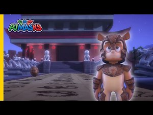 PJ Masks Episode  Meeting the Splat Monster  Cartoons for Kids - Videos For Kids