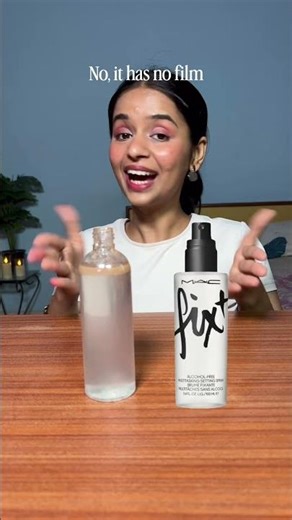 Mac fix plus is not a setting or fixing spray it’s just a hydrating mist #makeup #makeupscam