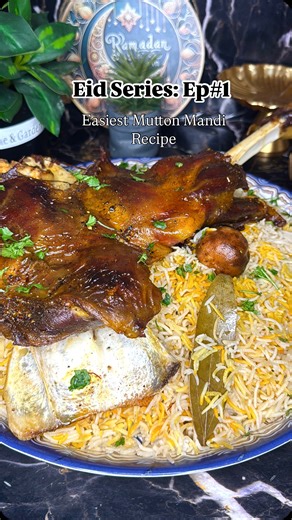ATTIYA USMAN on Instagram: "Easiest Way To Make Middle Eastern “MUTTON MANDI” ,Even the Beginners Can Make It To Perfection (Not to be missed on Iftar and Eid dawats) (Eid Series: Ep#1) Like ❤️ it Save 💾 it Share it Follow @homechefattiya for more amazing recipes Ingredients For Mutton: - Mutton leg (or small pieces) :2kg - Salt – 2 tbsp - Onion – 1 medium - Garlic cloves – 14-15 - Ginger – 1-inch piece - Cumin – 1 tbsp - Coriander – 1 tbsp - Cloves – 8-10 - Bay leaves – 2 - Cinnamon sti