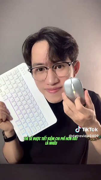 Combo Bàn Phím Chuột Bluetooth Goojodoq Dễ Dàng Sử Dụng