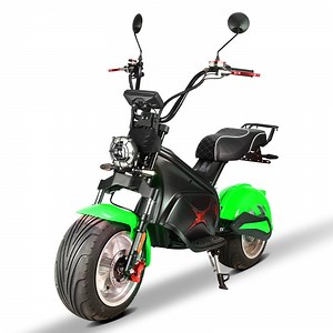 [Hot Item] Electric 2000W 60V 20ah Moto Chopper Coc Electric Scooter Citycoco Fat Tire Electric Bike