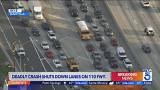 Deadly crash shuts down 110 Freeway lanes in South L.A.