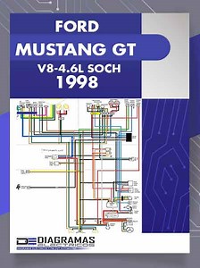 ▷Diagrama eléctrico FORD MUSTANG GT 1998 | PDF