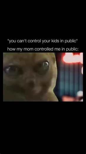 Zybit | 😂😭 This trending meme video features a close-up of a wide-eyed lemur accompanied by the caption, "You can't control your kids in public /... | Instagram