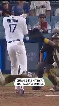 Shohei Ohtani Hit By Pitch After Bench Clearing Brawl