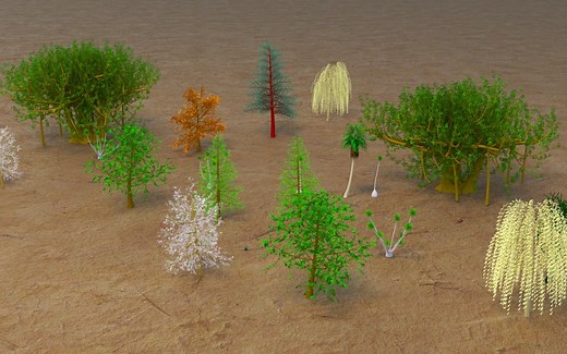 3DMAX快速创建植物