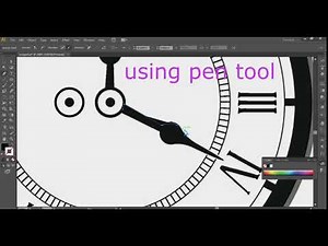 How to Draw a Clock in Adobe Illustrator