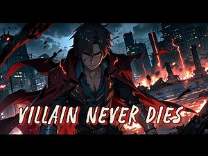 Nightcore - Villain Never Dies (Lyrics) | Dark Anime Song | Original AI Music