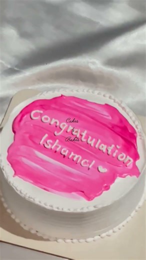 congratulations cake design #surprisecake #cake