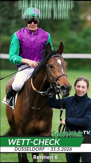 Wett-Check DÜSSELDORF 31.5.26 Rennen6 #duesseldorf #grafenberg #galopp #pferderennen
