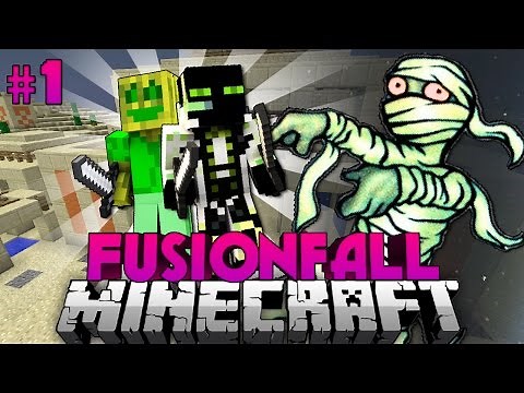 AGGRESSIVE Redstone-MUMIEN?!!? - Minecraft Fusionfall #001 [Deutsch/HD]
