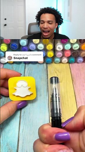 how to draw the snapchat logo!