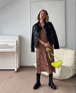 8.2K views · 48 reactions | Spring styles by Constantly_K Karin has styled her spring favourites exclusively for BestSecret: It's going to be edgy and colourful! Outfit 1 Leather jacket: 31908372 Dress: 31808723 Bag: 31864189 Boots: 31953474 Outfit 2 Cardigan: 31883748 Top: 31963819 Skirt: 31865900 Outfit 3 Skirt: 31808725 Bag: 31855893 Outfit 4 Dress: 31986743 Sneakers: 31935726 Outfit 5 Dress: 31695185 www.bestsecret.com | BESTSECRET | Facebook