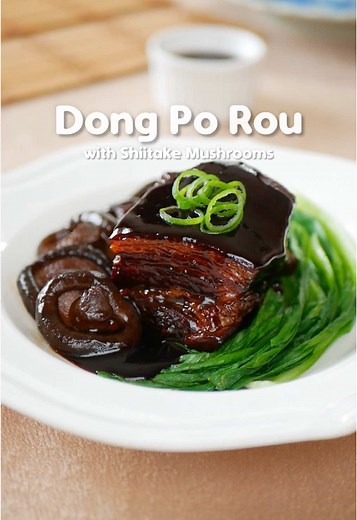 Easy Dong Po Rou: Braised Pork Recipe with Shiitake
