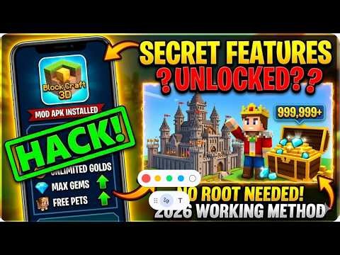 Block Craft 3D MOD APK 2026 [NEW VERSION] Unlimited Everything + VIP Unlocked 🚀