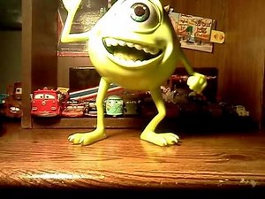2001 hasbro monsters inc talking mike wazowski
