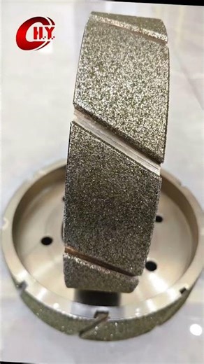 Electroplated diamond grinding wheel high precision diamond grinding wheel #electroplating #machine