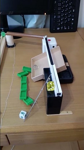 ショートピタゴラ装置No.06 3つの分岐点/3 Branching Points【Self-made PythagoraSwitch】