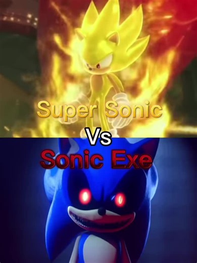 Super Sonic vs Sonic Exe Debate Match
