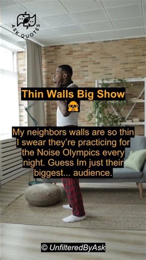 Noisy Neighbors? This Is SO Relatable! 😂