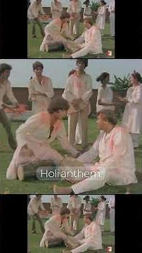 Did you know the story behind the iconic song- “Rang Barse” Find out in this video- Holi Anthem🫂