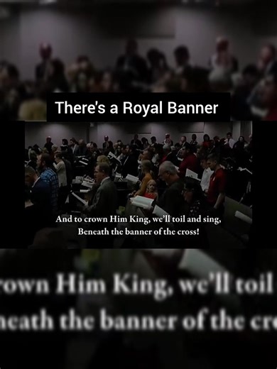 13K views · 438 reactions | There’s a royal banner given for display—lift high the cross of Christ! ✝️ Share this victory! #HymnswithSAF #RoyalBanner #ChristianMusic #Worship #FaithVictory #FaithCommunity #HymnOfTheCross #WednesdayWorship | SAF Hymns & Worship | Facebook
