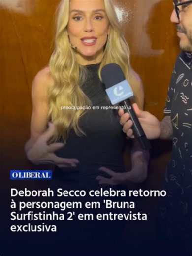 Deborah Secco comenta retorno a Raquel Pacheco em Bruna Surfistinha 2