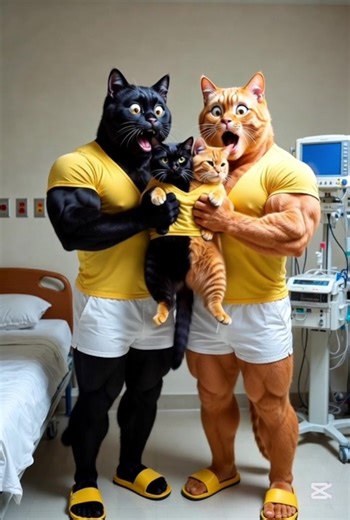 Meet the Unique Two-Headed Kitten and Its Dads