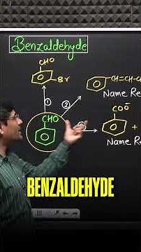 Benzaldehyde Full Mind Map | Structure, Preparation, Reactions & Uses | JEE/NEET Chemistry #exam