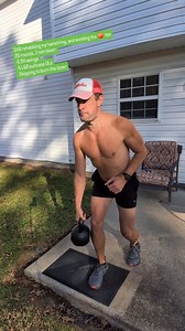 Easy Kettlebell Workout For Hamstrings And  20 rounds, 2 min timer: -5 2H swings -5 L&R suitcase deadlifts -skipping to burn the timer Get after it! ... #kettlebell #kettlebellswings #kettlebellworkout #workout #fitness #fitnessmotivation #fitover40 #healthandfitness #homeworkout #holistichealth #holistichillbilly | Holistic Hillbilly | Facebook