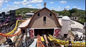 Experience the Kansas Twister Ride at Movie World