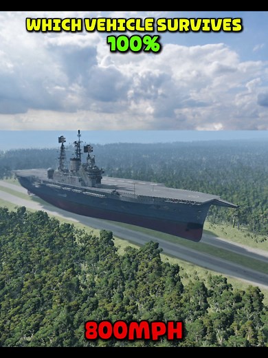 Which vehicle survives 800,5 MPH??? #beamngdrive #beamng #carcrash #gaming #crashes #simulation #fy #fouryou #crash