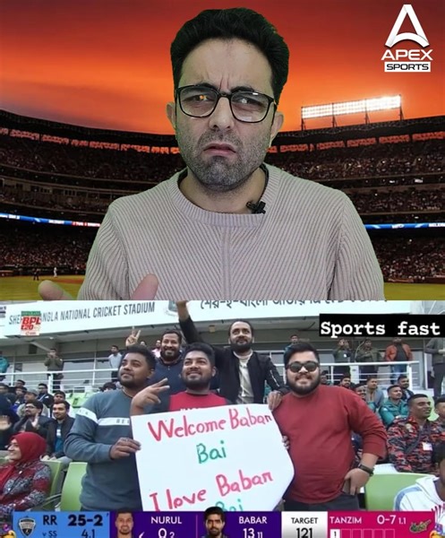 572K views · 10K reactions | Babar Azam scored 50 in BPL debut as Riders seals nail-biter win over Strikers #BabarAzam #BPL2024 #T20Cricket #apexsports | Apex Sports | Facebook