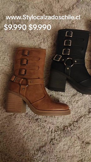 Botas y botines mujer desde $9.990 - envío a todo Chile