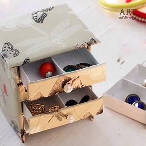 4.9M views · 5.6K reactions | DIY Jewellery Box Instagram: https://www.instagram.com/ventunoart | Art All The Way | Facebook