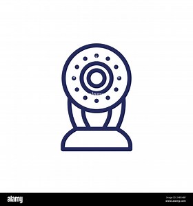 ip camera line icon, smart wifi camera Stock Vector Image & Art - Alamy