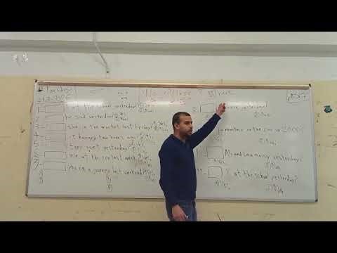 How to use (was, were) to make questions about the past