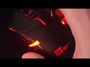T-DAGGER Wireless Gaming Mouse- USB Cordless PC Computer Mice with LED Red Backlit, Ergonomic Silent