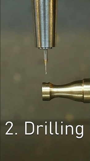 How to get better accurate hole position when micro drilling on round bar