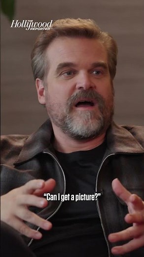 #DavidHarbour Thought His #Amazon Driver Wanted a Photo With Him #shorts