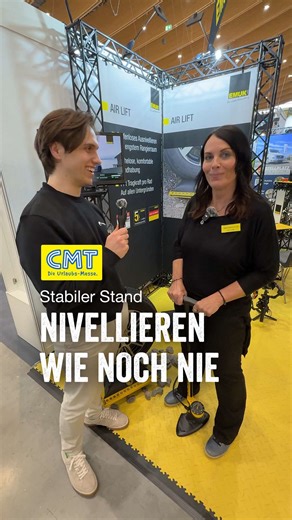 Mit dem Emuk Air-Lift Hebekissen stehst du nie wieder schief! 💚 Ob Wohnwagen oder Wohnmobil, einfach unter’s Rad, aufblasen und perfekt ausrichten 🚐 Mit Handpumpe, Fußpumpe oder Kompressor bist du in wenigen Minuten ready! Made in Germany, wetterfest und robust 💪 Für entspanntes Camping ohne wackelige Keile. #campingwagner #unddieweltgehörtdir #cmt2026 #emuk #airlift