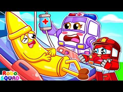 Boo Boo Song | Let's Go to the Crayon Hospital | Nursery Rhymes & Kids Songs | RoboSquad