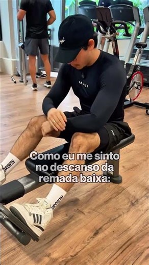 Como me sinto descansando na academia (Parte 2)