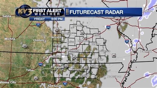 The Winter Storm Warning has been expanded to include all counties in southern Missouri along and south of Highway 60. This includes Springfield and Greene County. | KY3 Weather
