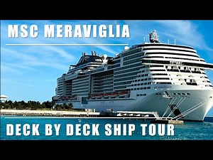 MSC Meraviglia Deck by Deck Ship Tour