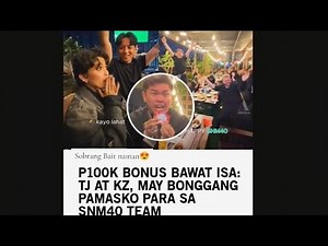 TJ MONTERDE AND KZ 100K BONUS BAWAT ISA