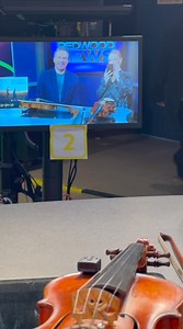 We are on Channel 3 Evening News today at 5:00pm - Humboldt County, CA. KIEM-TV - Redwood News. They interviewed us and will have us play on the fiddles a bit! Promoting the "An Appalachian Christmas" concert tomorrow night at Cal Poly Humboldt - John Van Duzer Theatre at 7:00. (ticket link here: https://tickets.humboldt.edu/show-details/mark-oconnors-an-appalachian-christmas-featuring-maggie-oconnor Redwood News, Cal Poly Humboldt Presents . #anappalachianchristmas #markoconnor #markandmaggieoc