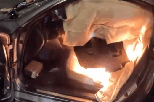 Ransacked Vehicle Explodes During Chicago Car Takeover