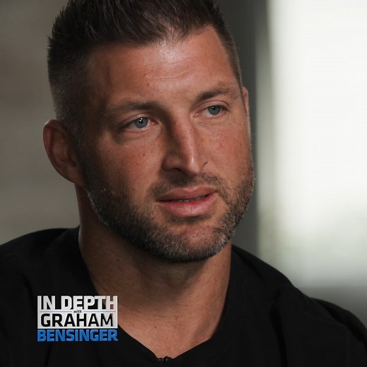 How one portrait in Tim Tebow’s home keeps him from losing perspective. | Graham Bensinger